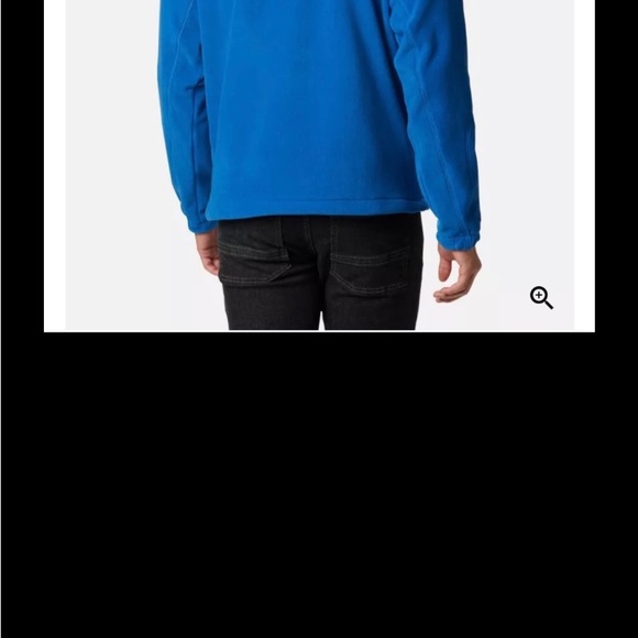Columbia BLIE FLEECE ZIPPER jacket. SIZ EXLG GC - Picture 6 of 7